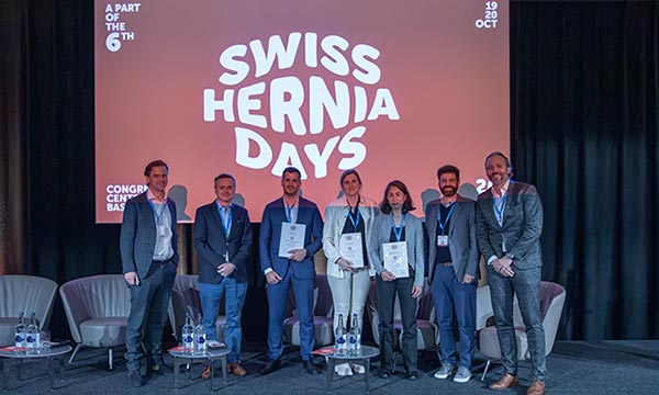 Winners at Swiss Hernia Days 2023