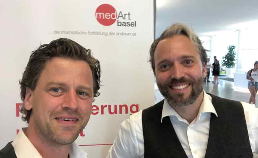 ZweiChirurgen bei der MedArt Basel 2019